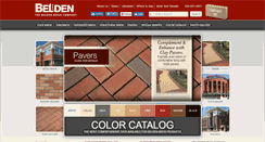 Desktop Screenshot of beldenbrick.com